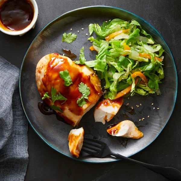 Sweet and Sour Glazed Chicken Breasts cover