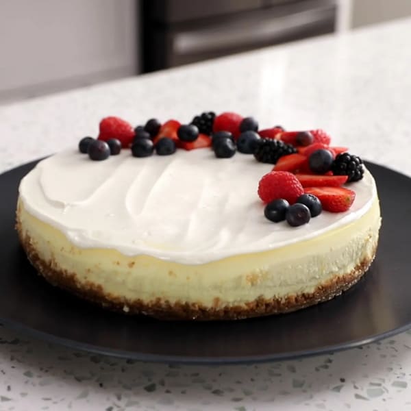 New York-Style Cheesecake (Without Sour Cream) cover