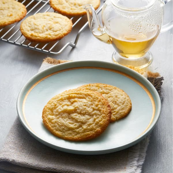 Soft and Chewy Keto “Sugar” Cookies cover