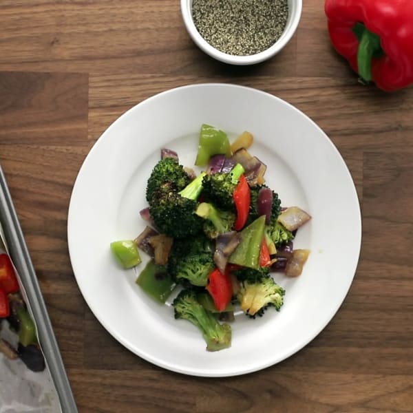 Easy Sesame-Glazed Roast Vegetables cover