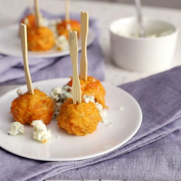 Buffalo Chicken Meatballs cover