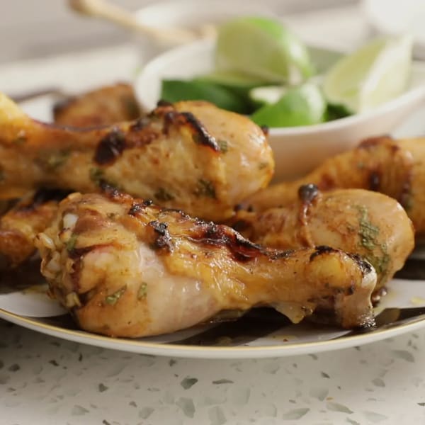 Spicy Honey Lime Chicken Legs cover