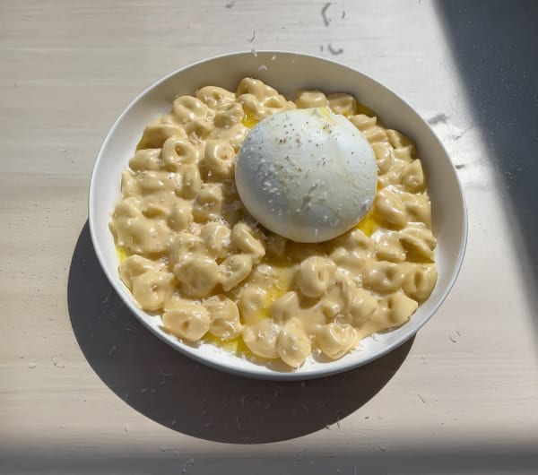 Tortellini Mac & Cheese with Burrata cover