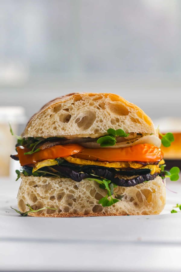 Roasted Veggie Sandwich cover