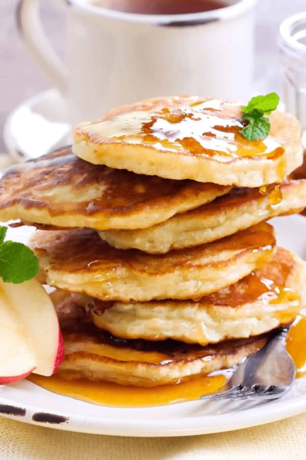 Whole Wheat Apple Cinnamon Pancakes cover