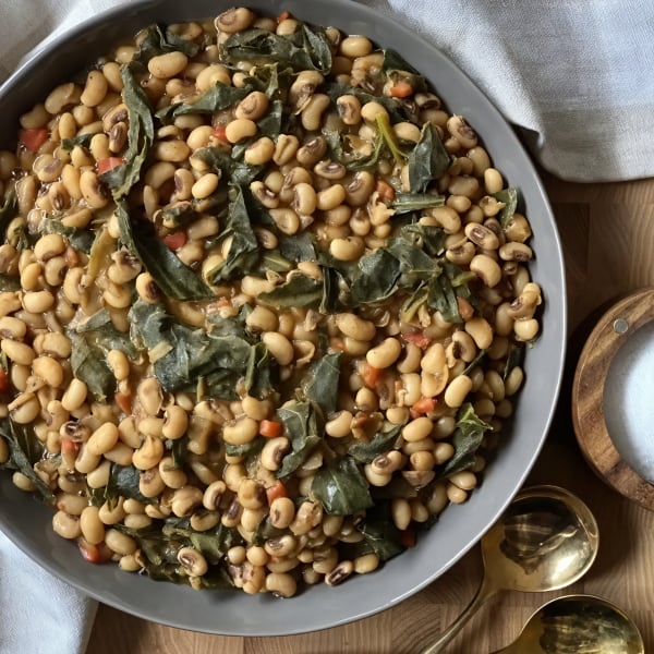 Black-Eyed Peas & Collard Greens cover