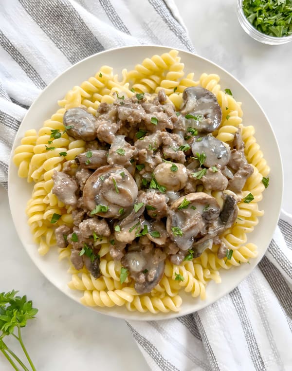 Dairy Free Beef Stroganoff cover