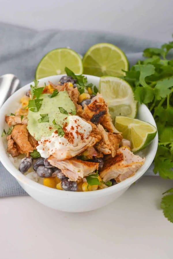 Street Corn Chicken Rice Bowl cover