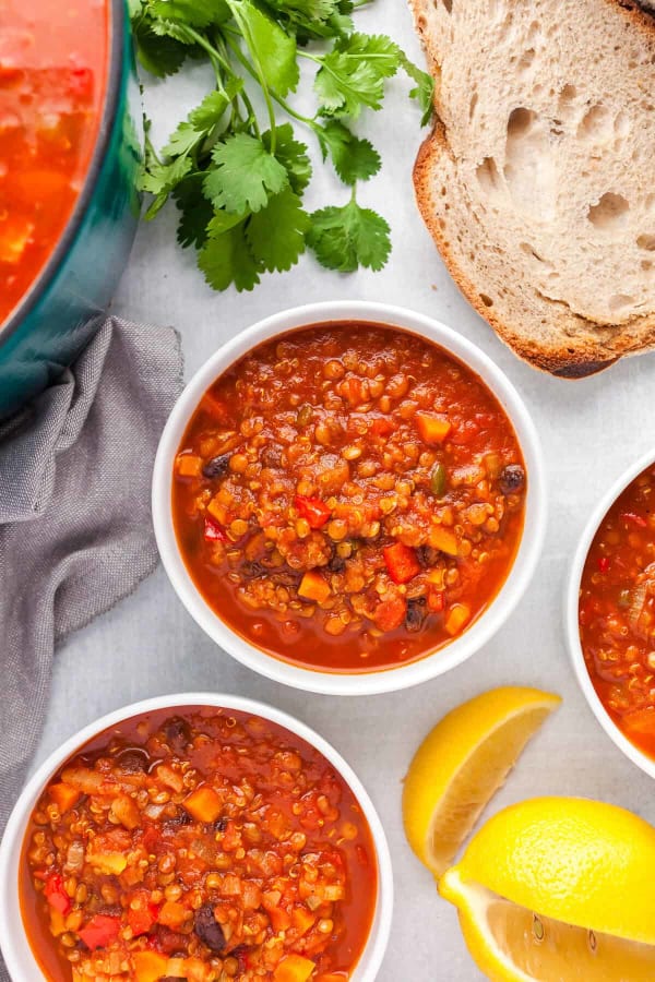 Lentil Quinoa Soup cover