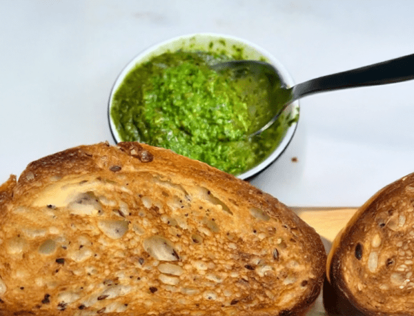 Healthy Homemade Pesto cover