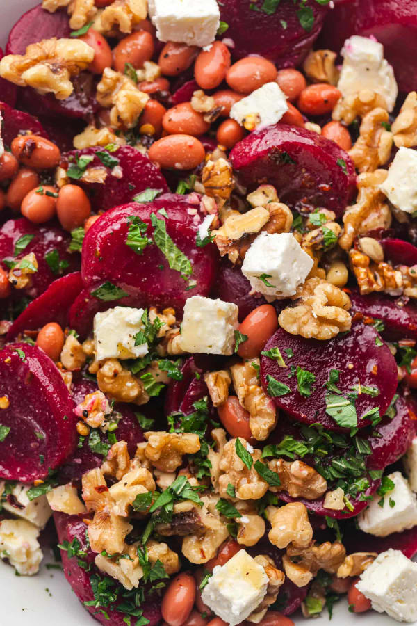 Beet Salad with Feta and Walnuts cover