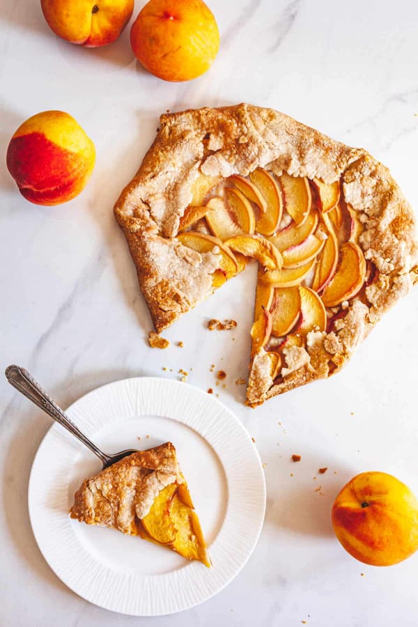 Rustic Peach Tart cover