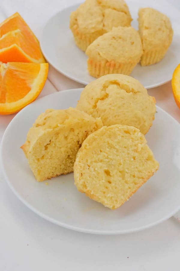 Orange Greek Yogurt Muffins cover