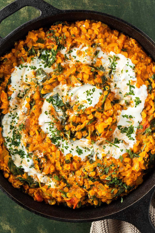 Spinach Lentil Dal cover