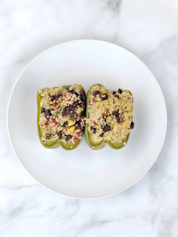 Quinoa Stuffed Bell Peppers cover