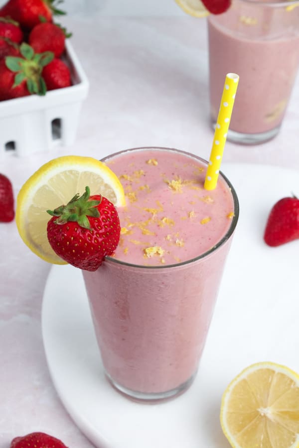 Strawberry Lemonade Protein Smoothie cover