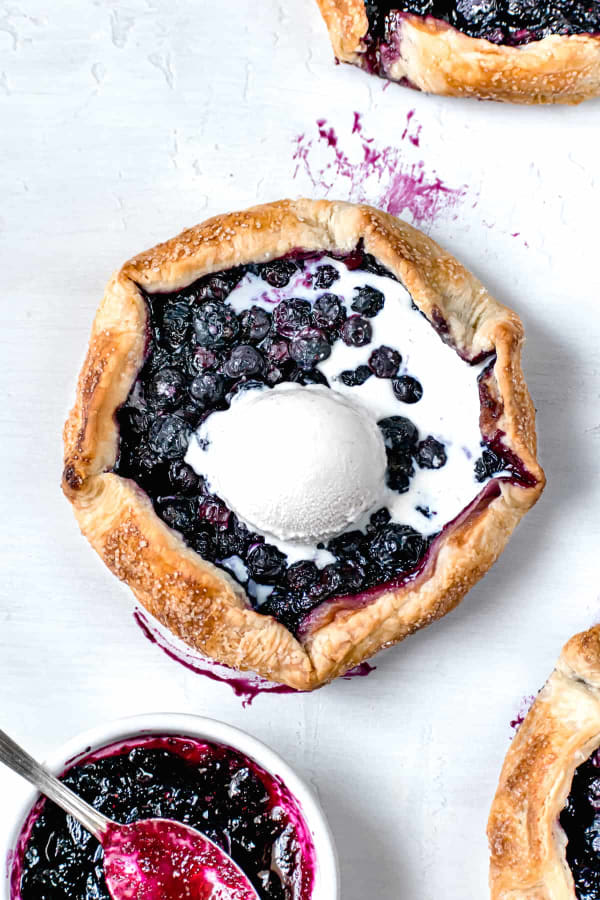 Mini Blueberry Galettes cover