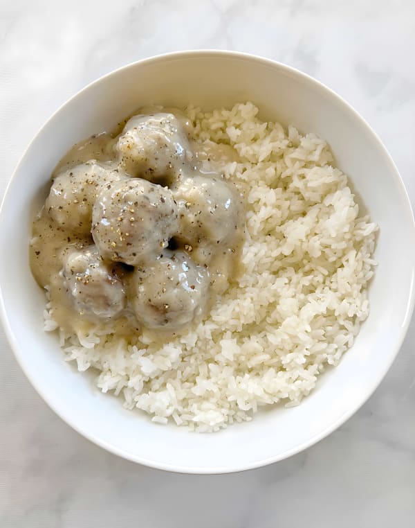 Meatballs and Rice cover