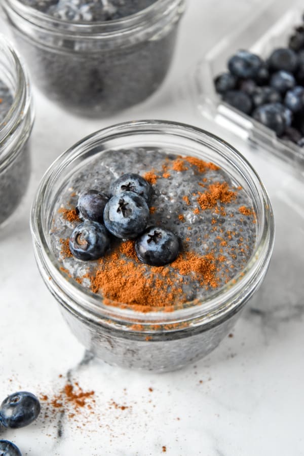 Blueberry Spice Chia Pudding cover