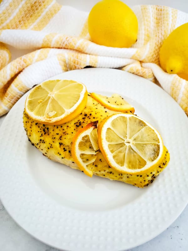 Lemon Pepper Chicken with Sauce cover