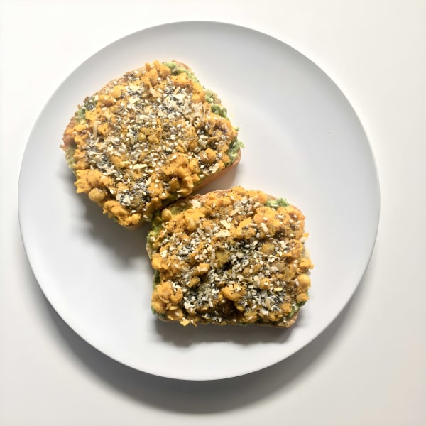 Smashed Chickpea & Avocado Toast cover