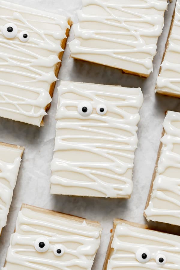 Mummy White Chocolate Brownies cover