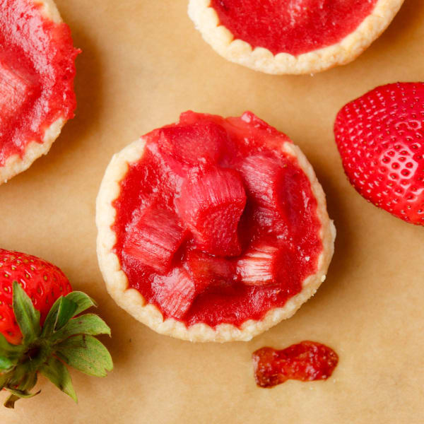 Strawberry Rhubarb Tarts cover