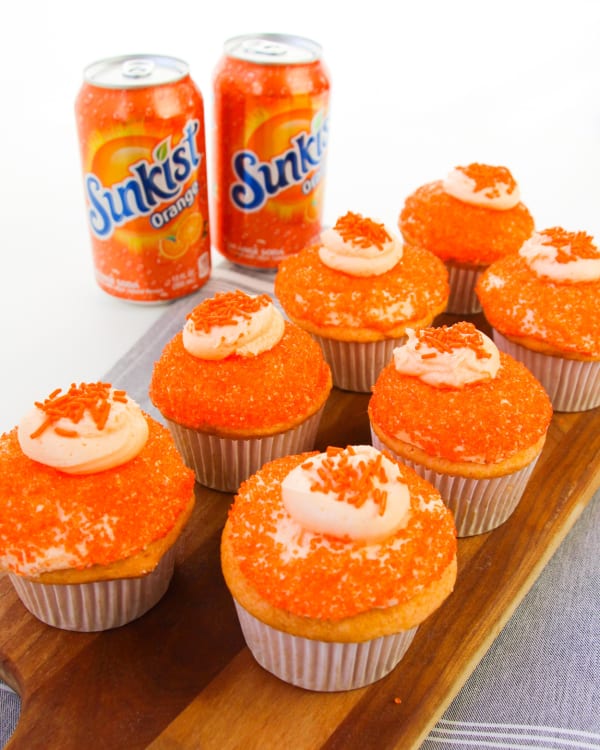 Sunkist Orange Cupcakes cover