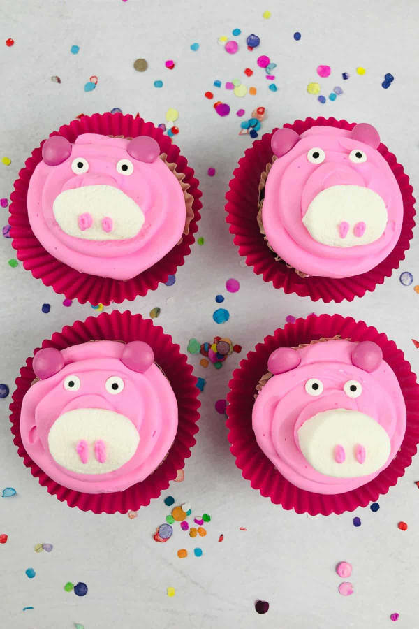 Pig Cupcakes cover
