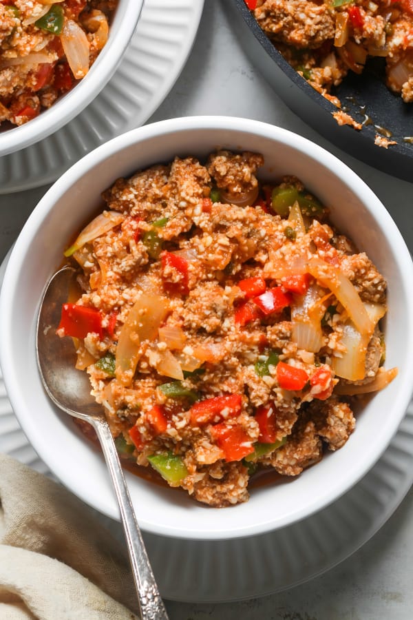 Deconstructed Stuffed Peppers cover