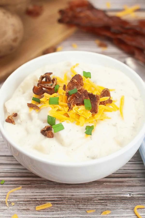 Easy Crock Pot Potato Soup cover
