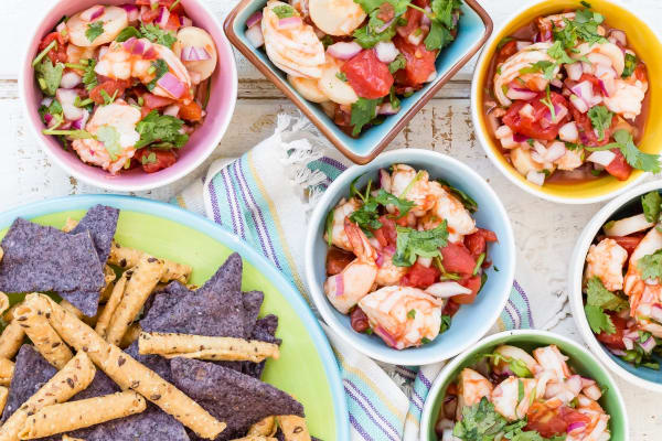 Shrimp & Hearts of Palm Ceviche cover