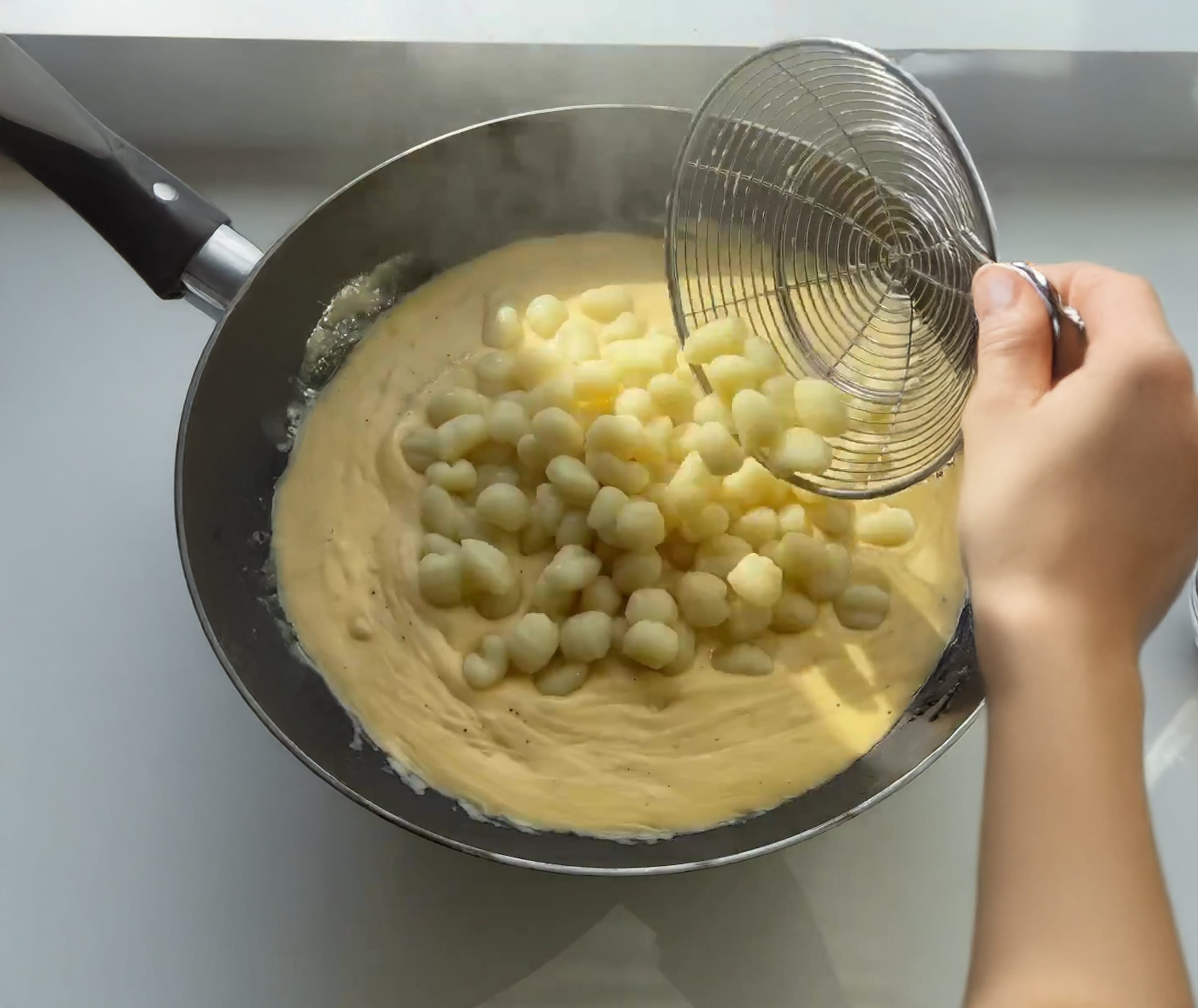 Gnocchi Mac & Cheese with Pancetta
