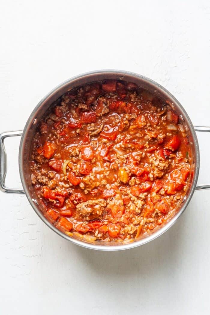 No Bean Chili (Beanless Chili)