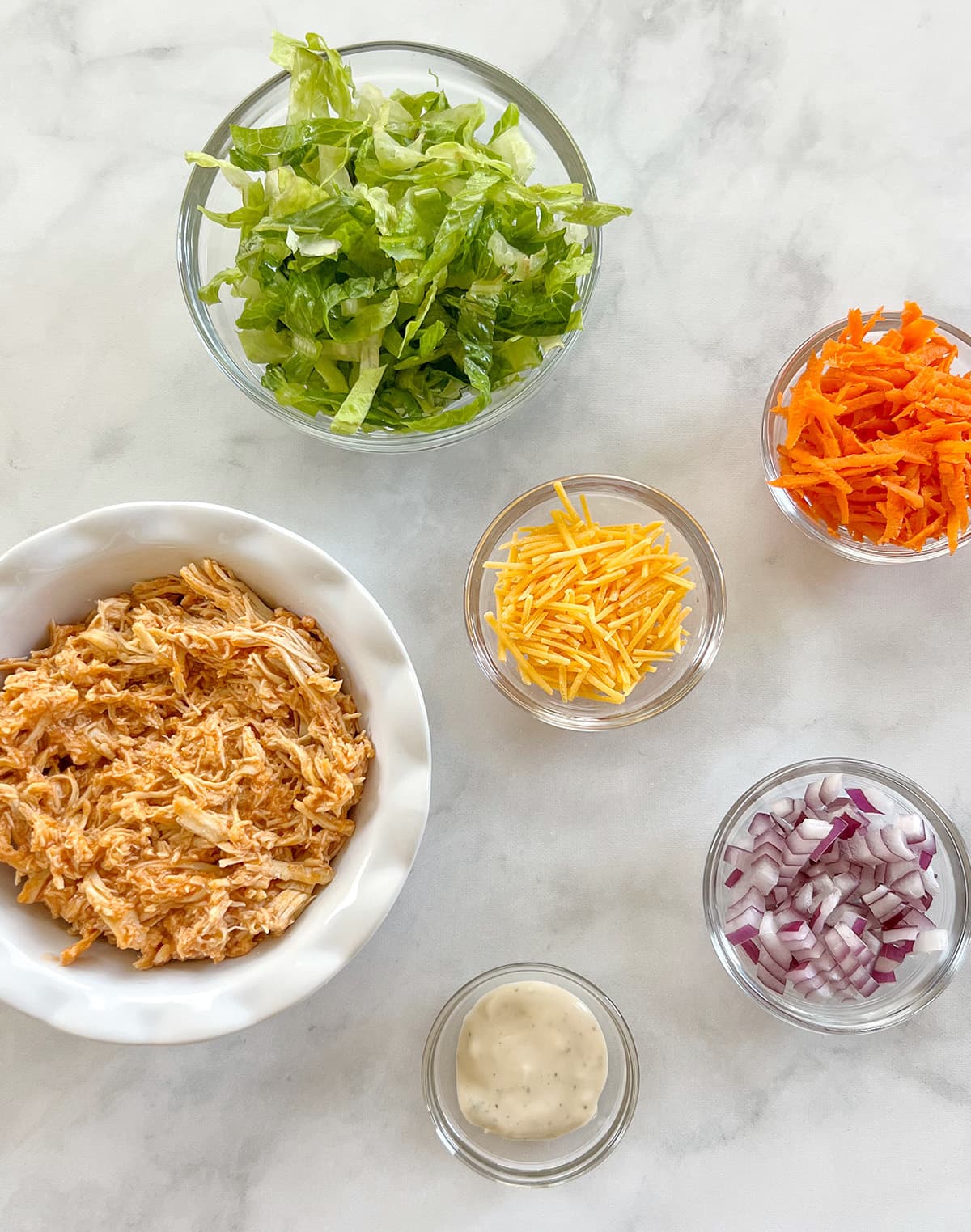 Dairy Free Buffalo Chicken Wraps