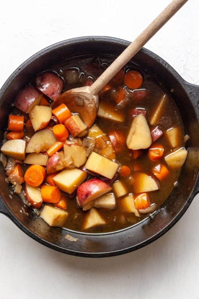 Vegetarian Beef Stew (Vegan)