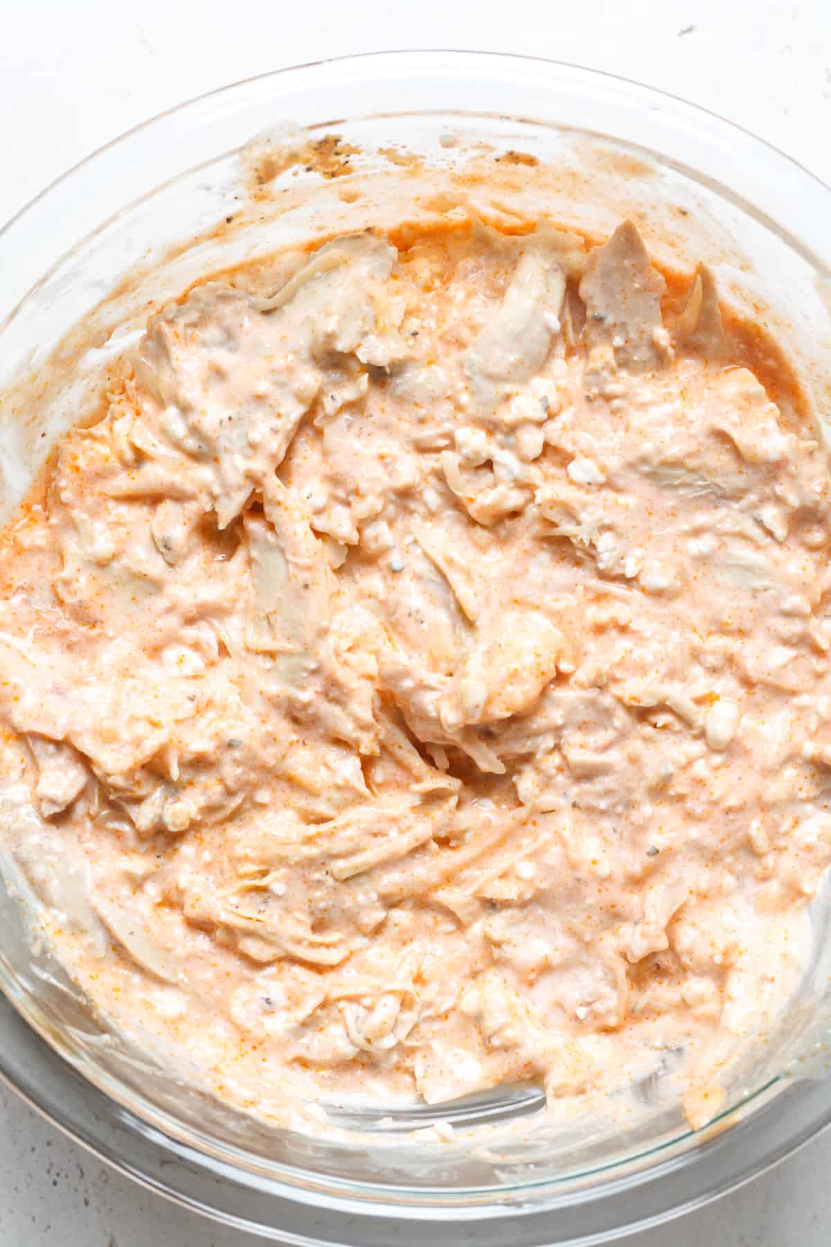 Healthy Buffalo Chicken Dip