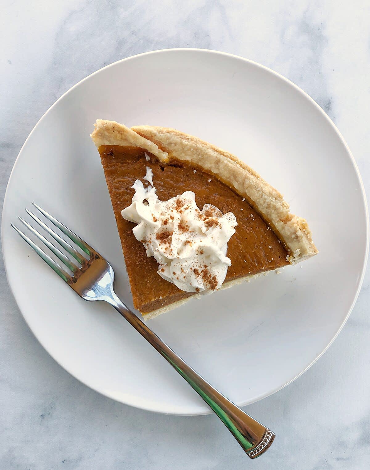 Vegan Pumpkin Pie with Coconut Milk