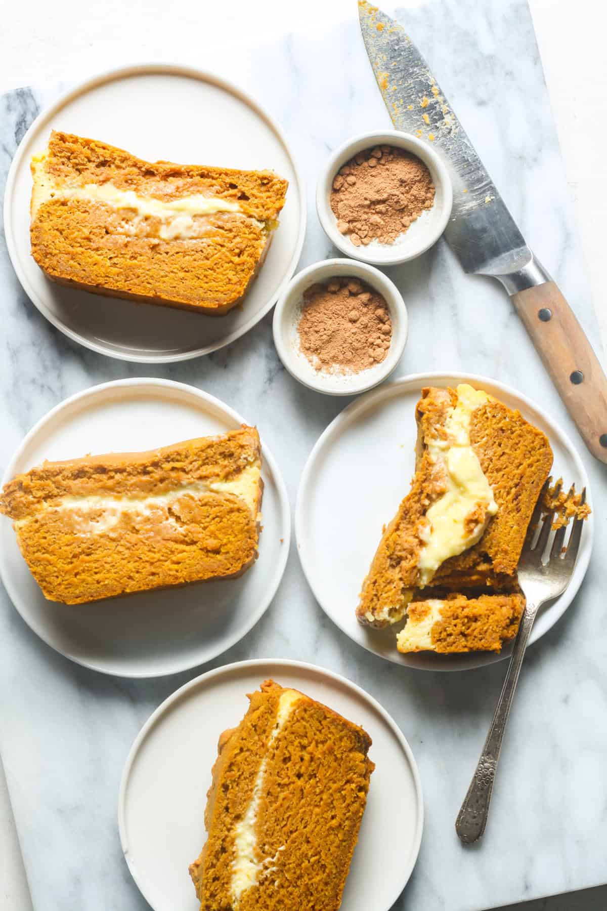 Pumpkin Cream Cheese Bread