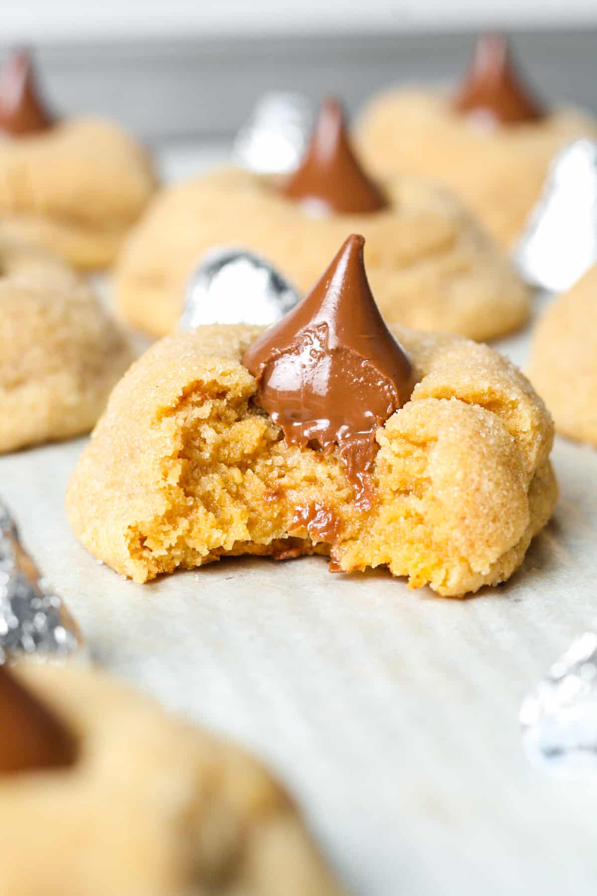 Gluten Free Peanut Butter Blossoms