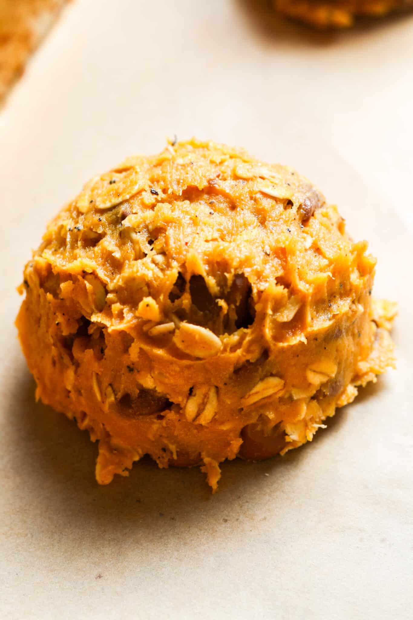 Pumpkin Oatmeal Chocolate Chip Cookies