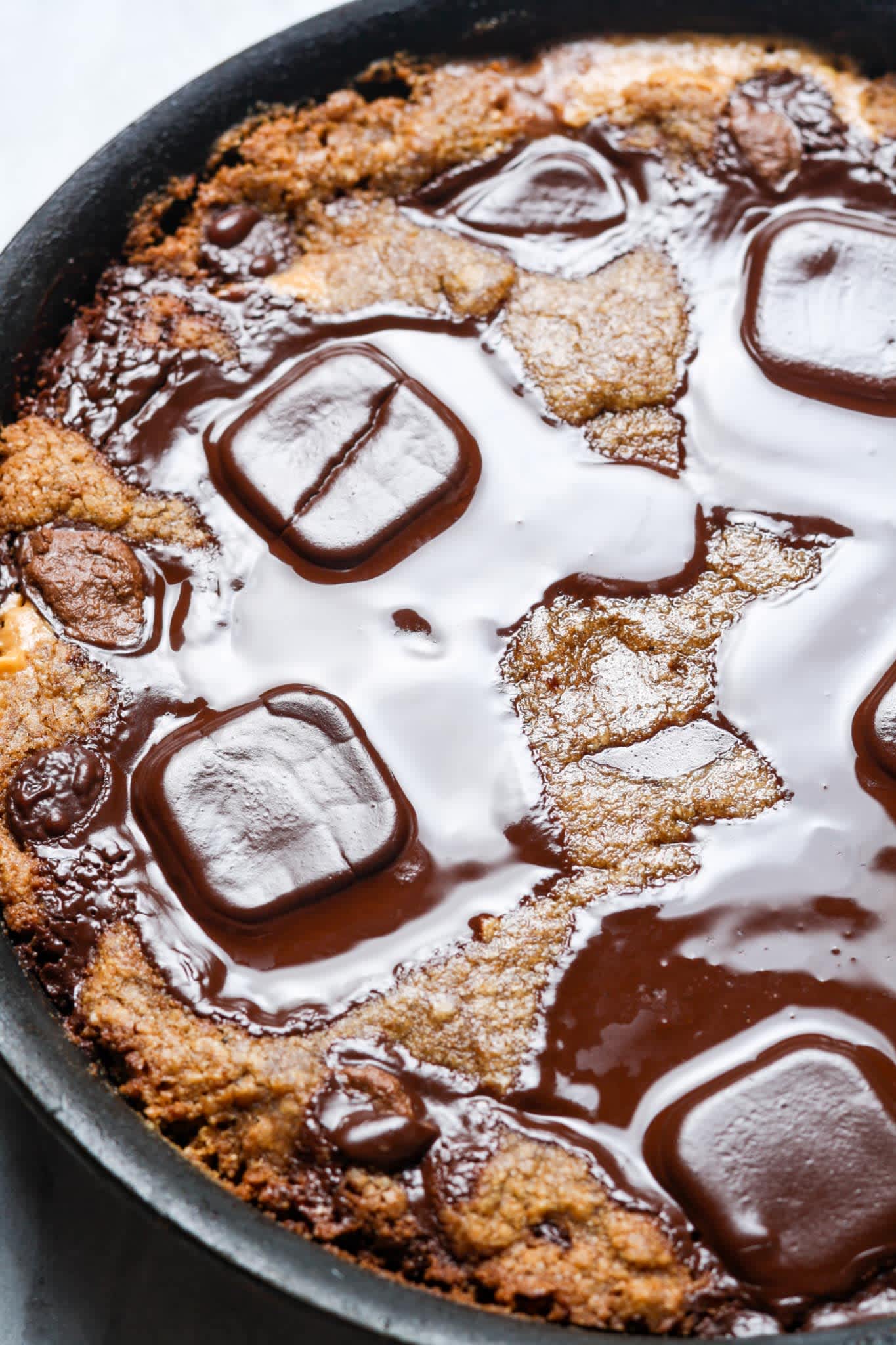 Peanut Butter Cookie Skillet