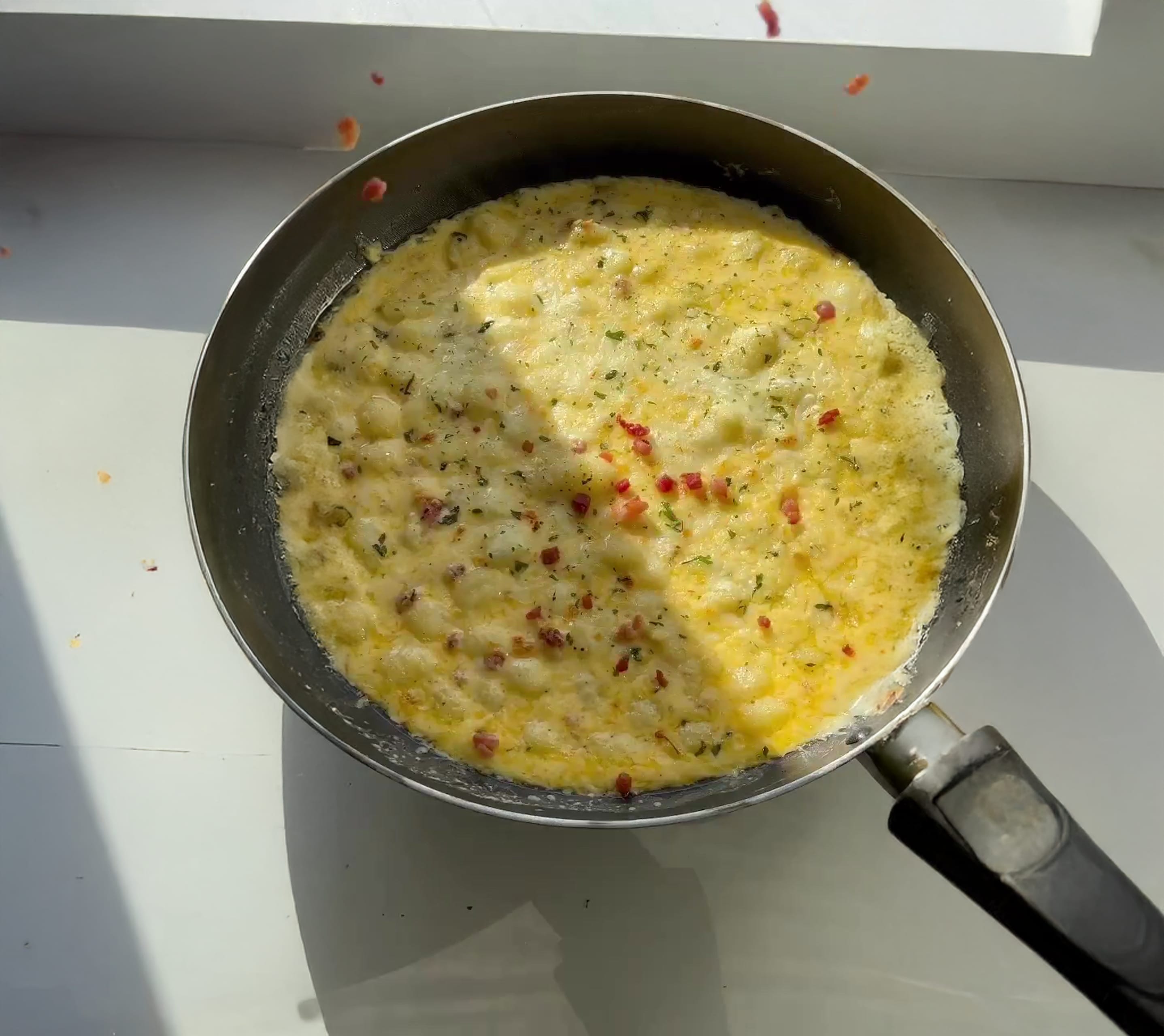 Gnocchi Mac & Cheese with Pancetta