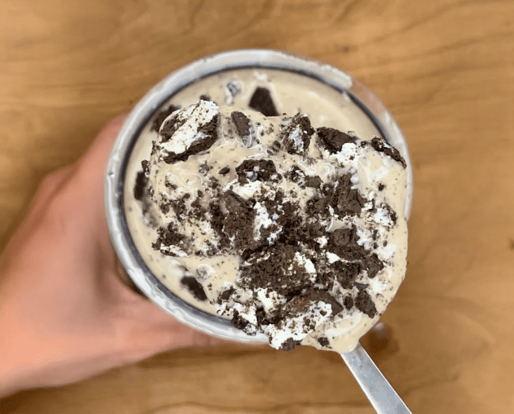 Low Calorie Oreo Ice Cream
