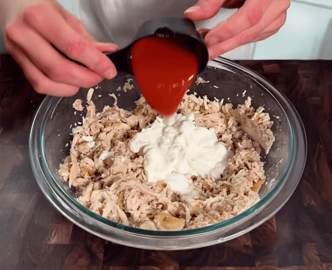 Buffalo Ranch Chicken Burrito Meal Prep