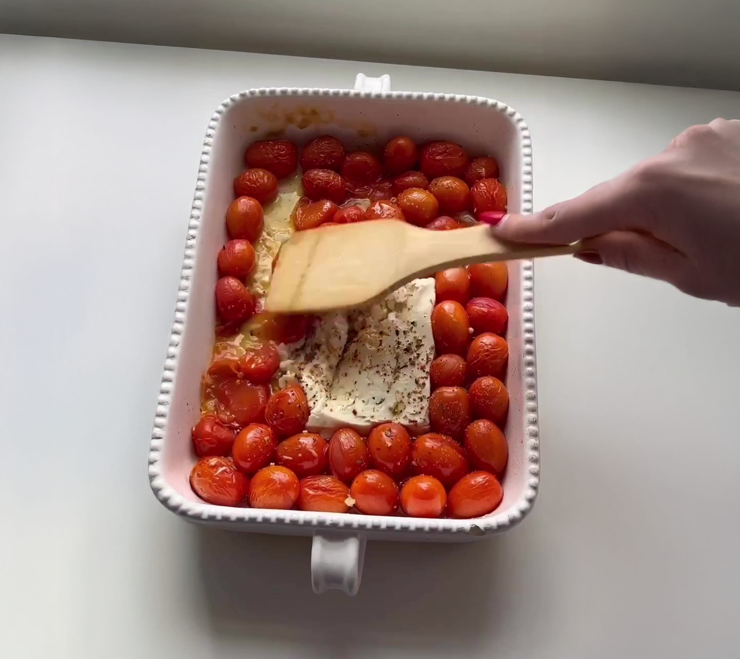 Viral Baked Feta Pasta