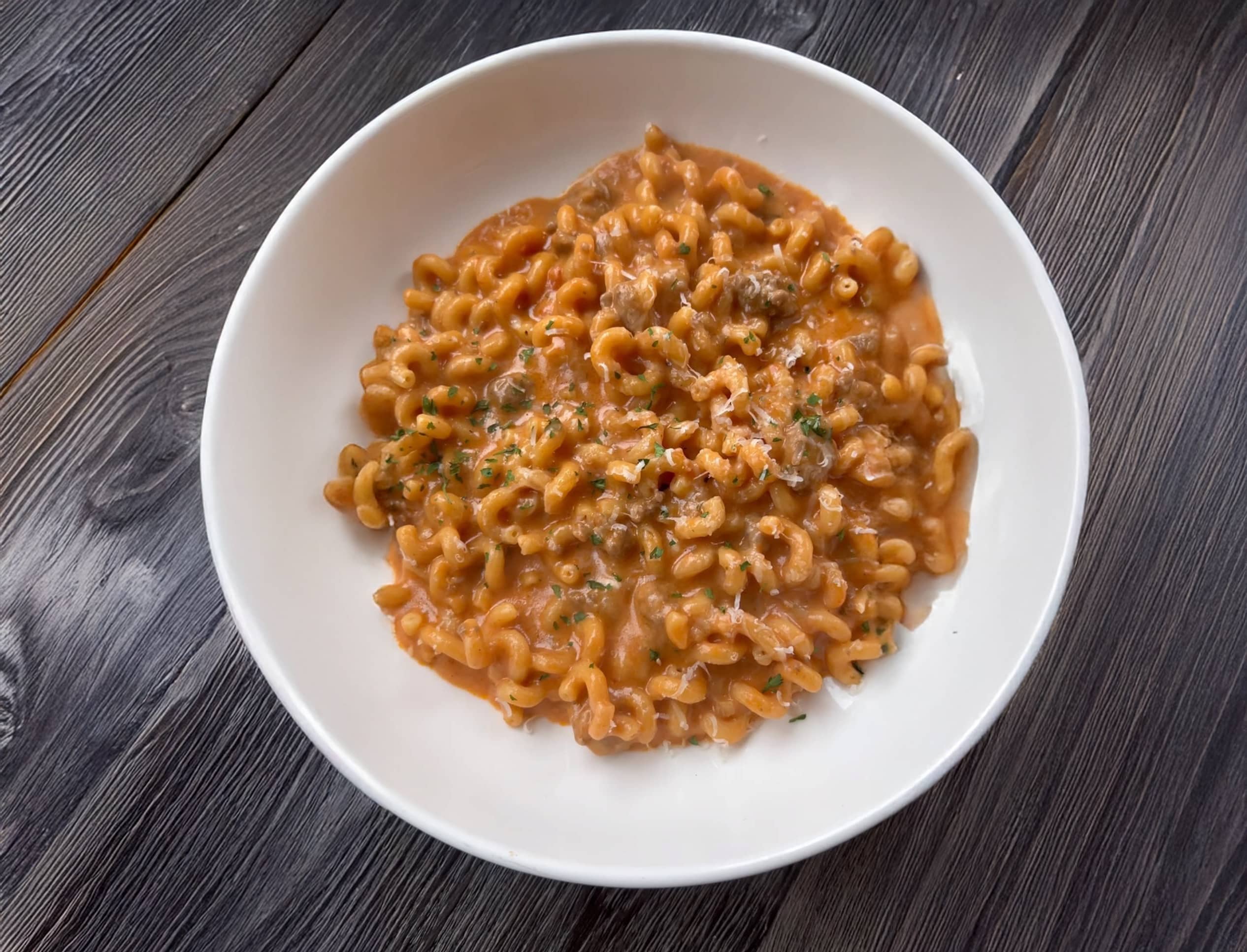 High Protein Vodka-Style Pasta