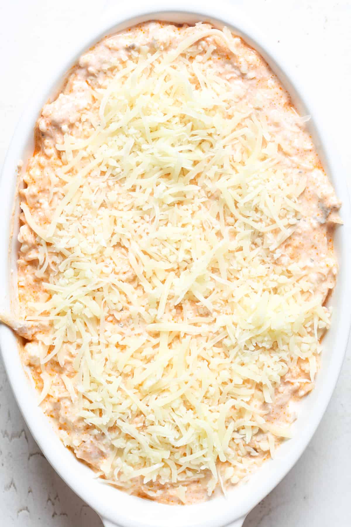 Healthy Buffalo Chicken Dip