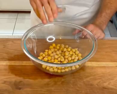Crispy Air-Fried Chickpeas