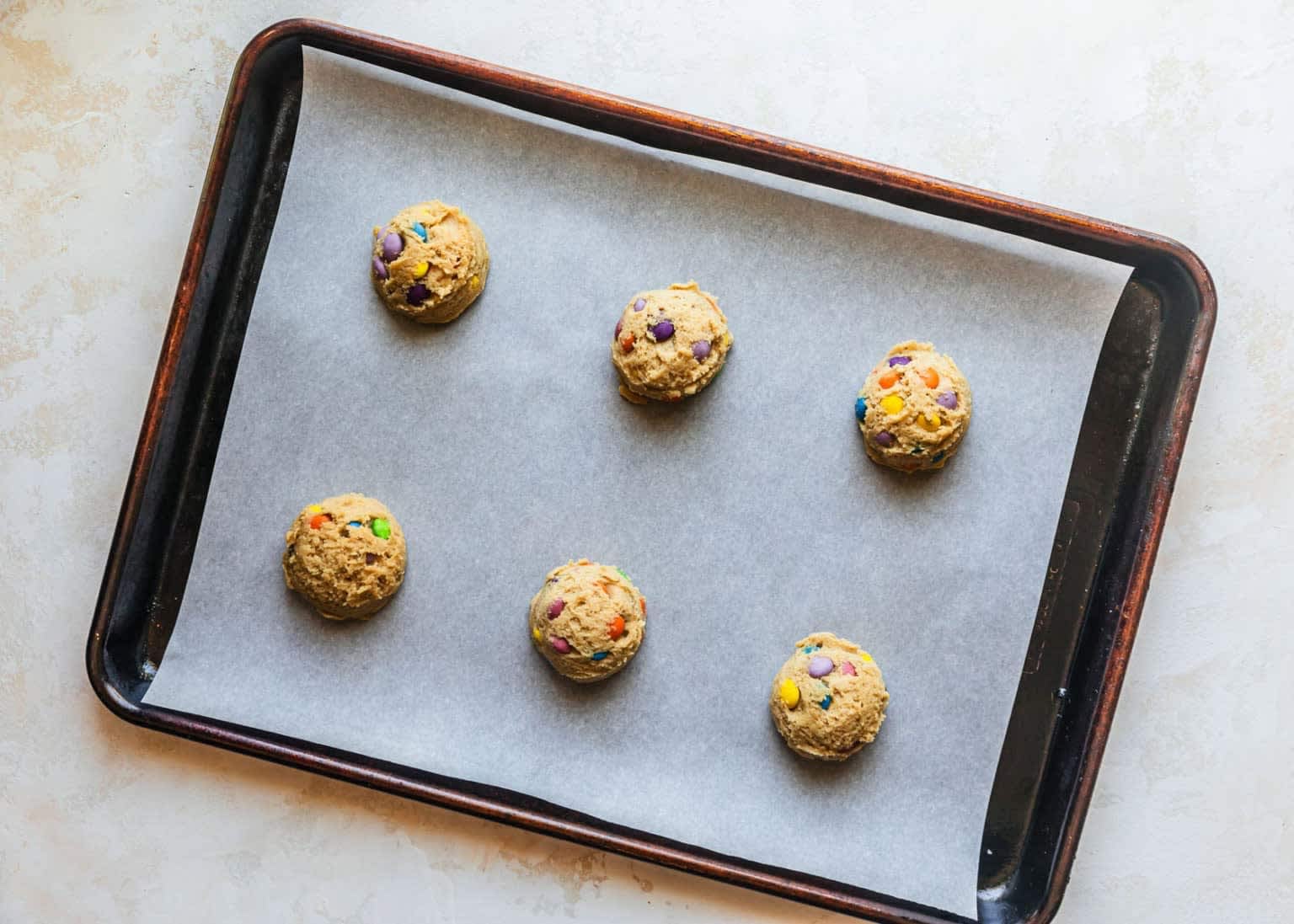 The Best Small Batch M&M Cookies